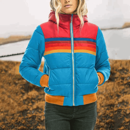 Giubbotto Retro Multicolor