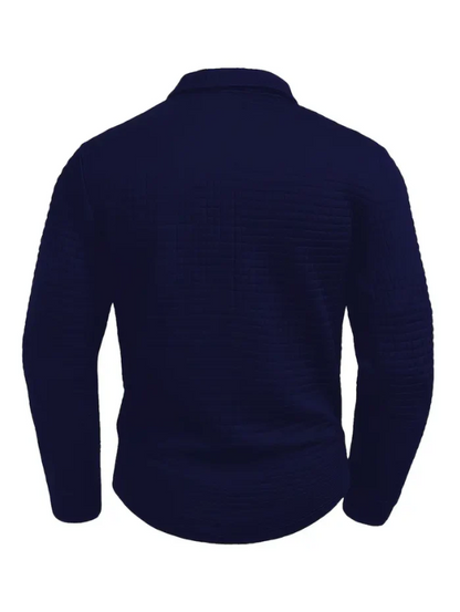 polo testurizzata con taschino